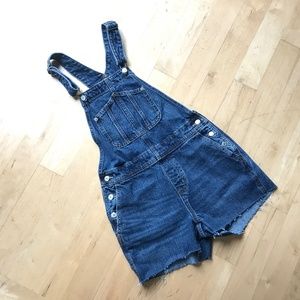 Denim overalls